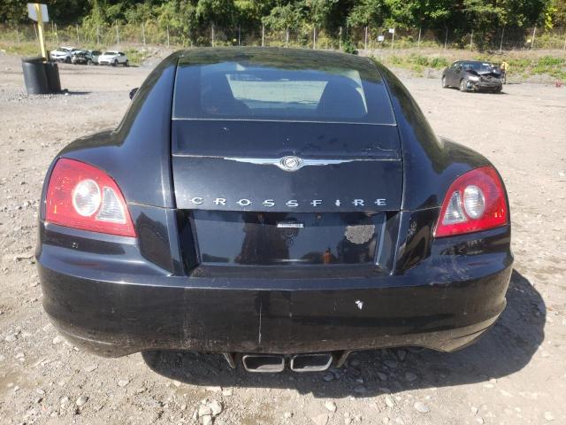 1C3AN69L14X006073 - 2004 CHRYSLER CROSSFIRE LIMITED BLACK photo 6