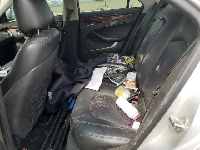 1G6DG5EY0B0124607 - 2011 CADILLAC CTS LUXURY COLLECTION SILVER photo 10