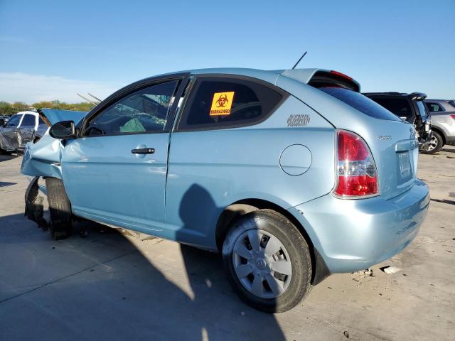 KMHCM36C07U030442 - 2007 HYUNDAI ACCENT GS TEAL photo 2