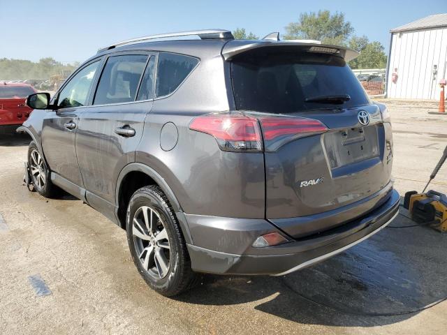 JTMRFREV5HJ141568 - 2017 TOYOTA RAV4 XLE GRAY photo 2