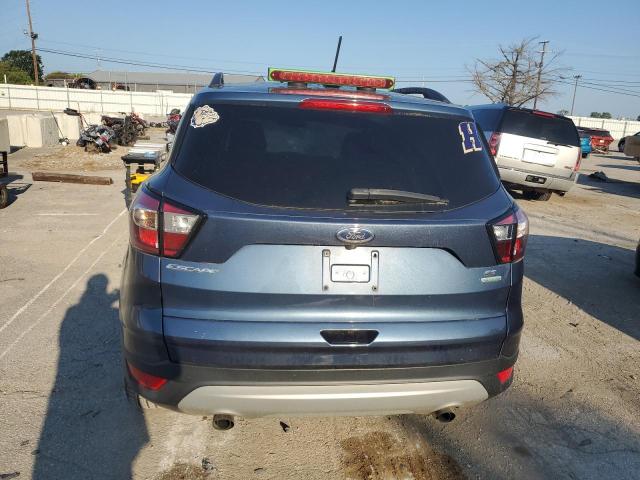 1FMCU0GDXJUB35843 - 2018 FORD ESCAPE SE BLUE photo 6