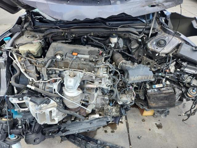 19XFC2F62KE030734 - 2019 HONDA CIVIC LX GRAY photo 11