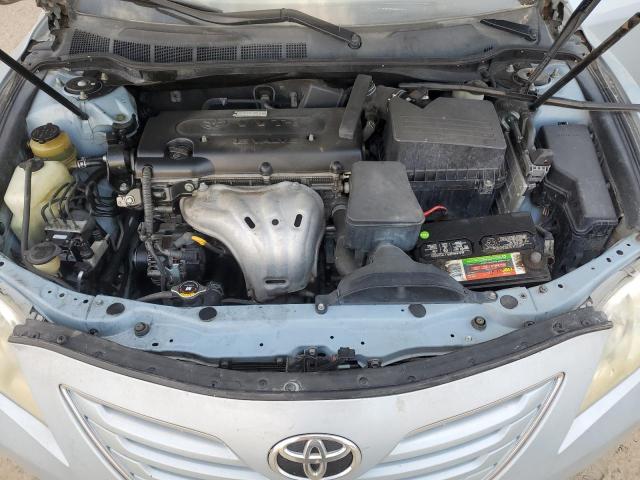 4T1BE46K47U584217 - 2007 TOYOTA CAMRY CE BLUE photo 11