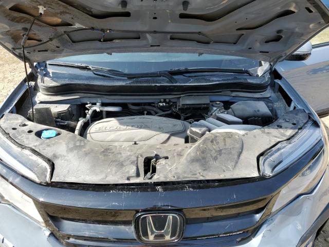 5FNYF6H7XNB073763 - 2022 HONDA PILOT BLACK BLUE photo 12