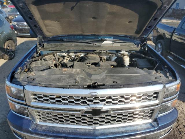 1GCVKREC0FZ349641 - 2015 CHEVROLET SILVERADO K1500 LT BLUE photo 11