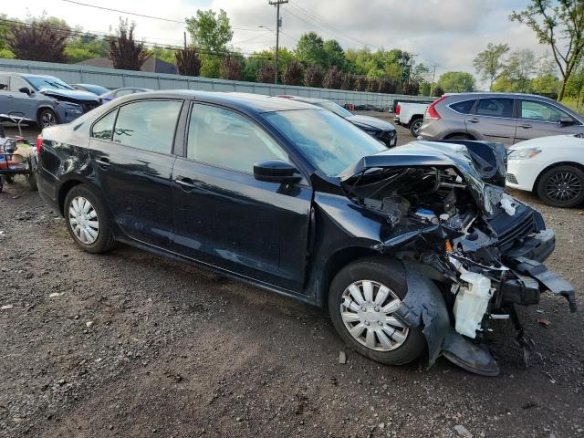 3VW2K7AJ1EM374007 - 2014 VOLKSWAGEN JETTA BASE BLACK photo 4