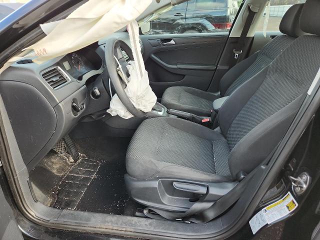 3VW2K7AJ1EM374007 - 2014 VOLKSWAGEN JETTA BASE BLACK photo 7