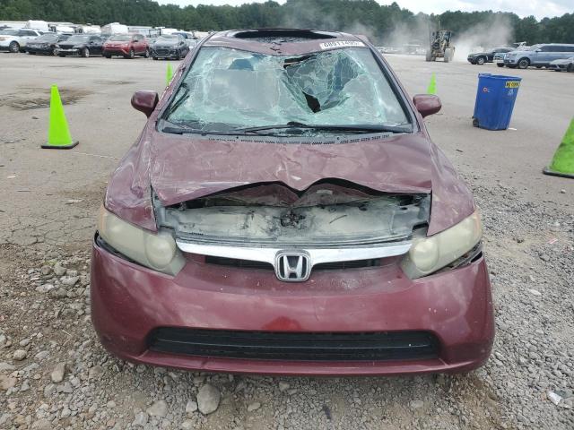 1HGFA16847L015783 - 2007 HONDA CIVIC EX ბურგუნდია ფოტო 5