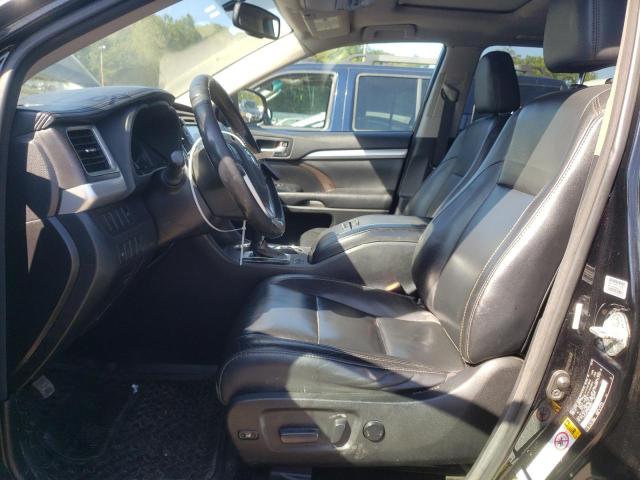 5TDJKRFH3GS268323 - 2016 TOYOTA HIGHLANDER XLE BLACK photo 7