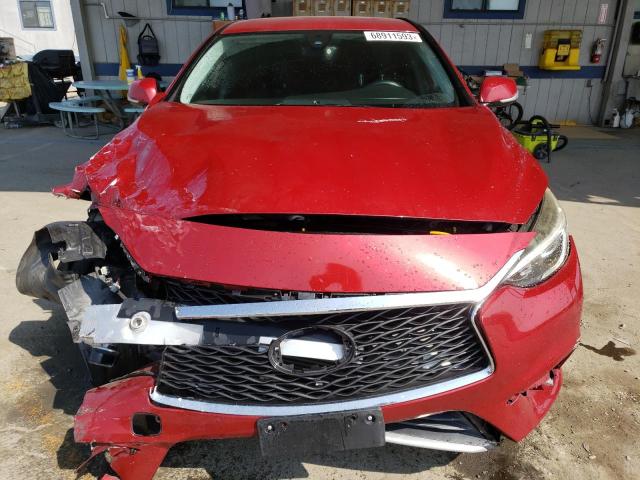 SJKCH5CP7JA056408 - 2018 INFINITI QX30 BASE RED photo 5