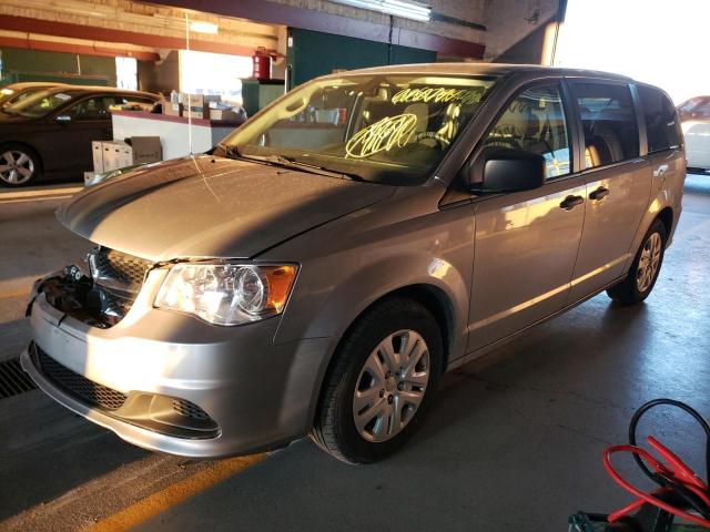 2C4RDGBG2KR584991 - 2019 DODGE GRAND CARA SE GRAY photo 1