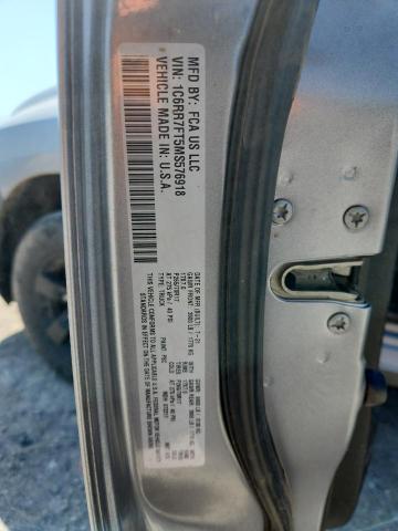 1C6RR7FT5MS576918 - 2021 RAM 1500 CLASS TRADESMAN ნაცრისფერი ფოტო 12