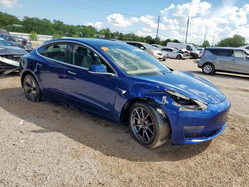 5YJ3E1EA3KF485731 - 2019 TESLA MODEL 3 BLUE photo 4