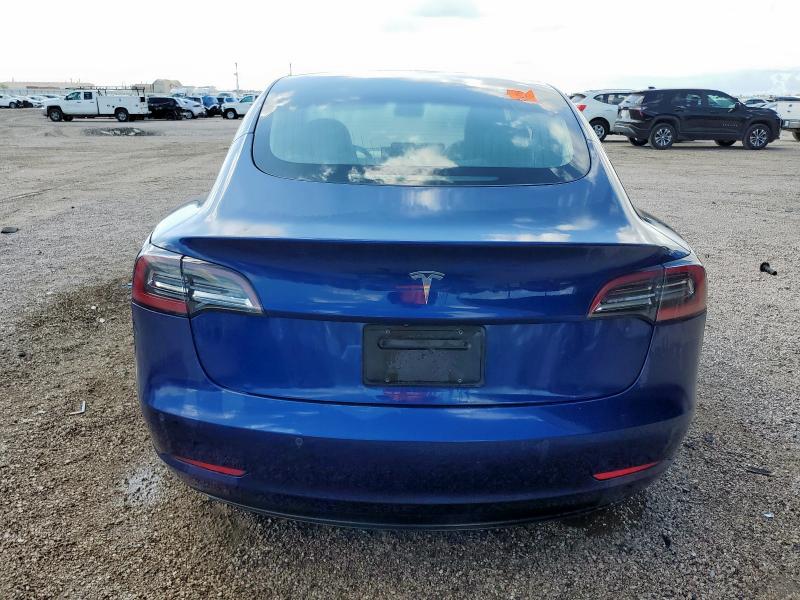 5YJ3E1EA3KF485731 - 2019 TESLA MODEL 3 BLUE photo 6