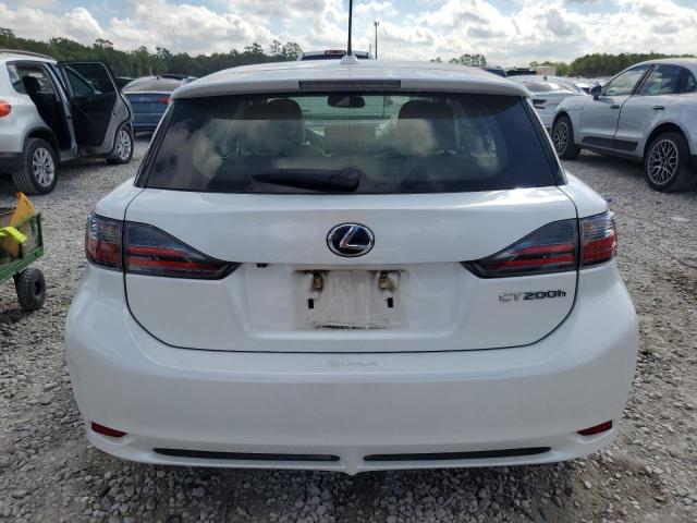 JTHKD5BH4D2147685 - 2013 LEXUS CT 200 WHITE photo 6