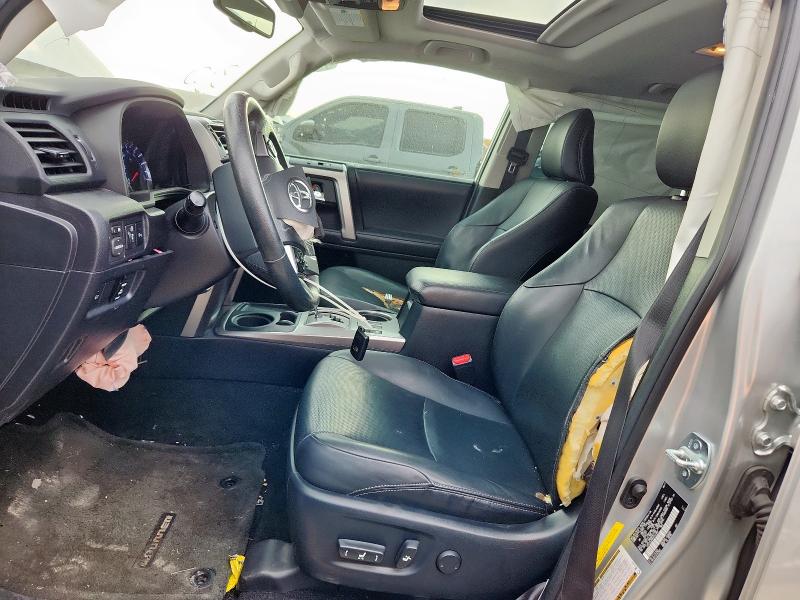 JTEZU5JRXH5161407 - 2017 TOYOTA 4RUNNER SR5 SILVER photo 7