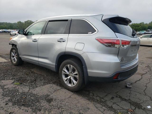 5TDJKRFH5FS087495 - 2015 TOYOTA HIGHLANDER XLE 银色 照片 2