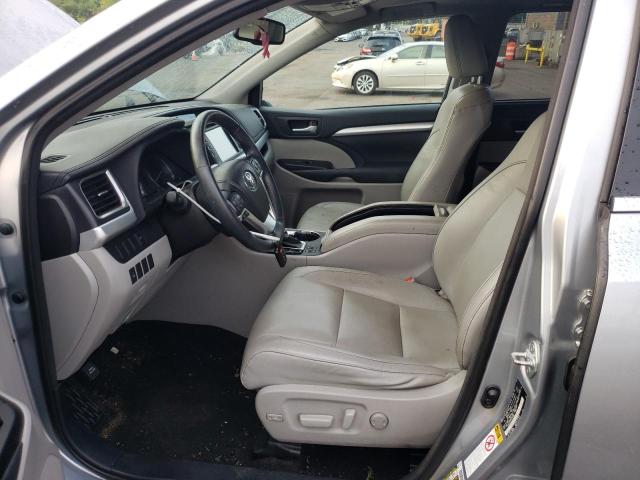 5TDJKRFH5FS087495 - 2015 TOYOTA HIGHLANDER XLE 银色 照片 7