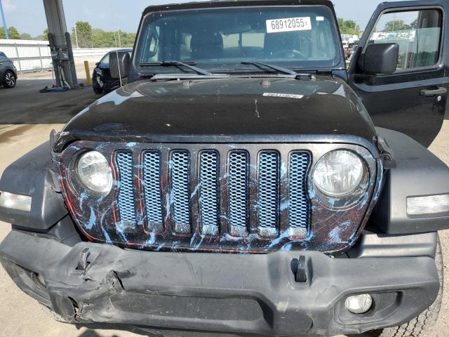 1C4HJXDN6JW197706 - 2018 JEEP WRANGLER U SPORT Սև լուսանկար 12