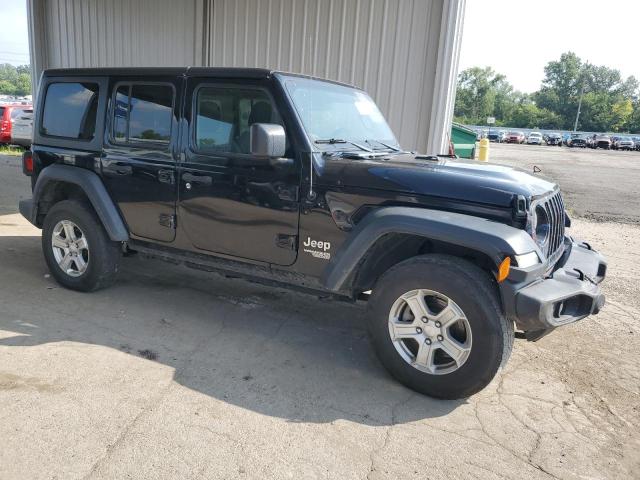 1C4HJXDN6JW197706 - 2018 JEEP WRANGLER U SPORT Սև լուսանկար 4