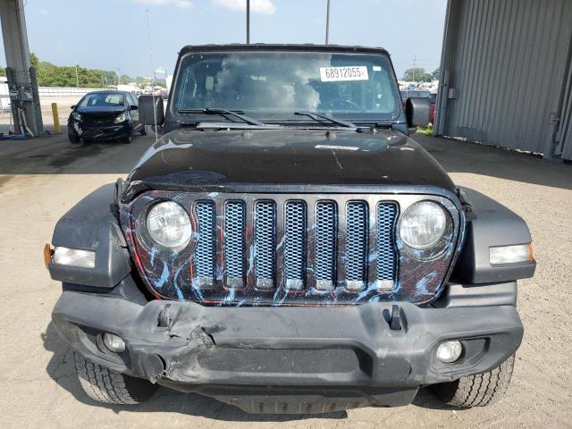 1C4HJXDN6JW197706 - 2018 JEEP WRANGLER U SPORT Սև լուսանկար 5