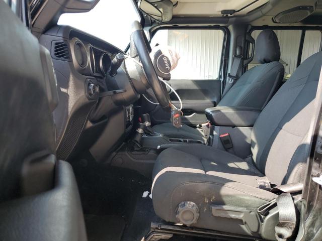 1C4HJXDN6JW197706 - 2018 JEEP WRANGLER U SPORT Սև լուսանկար 7