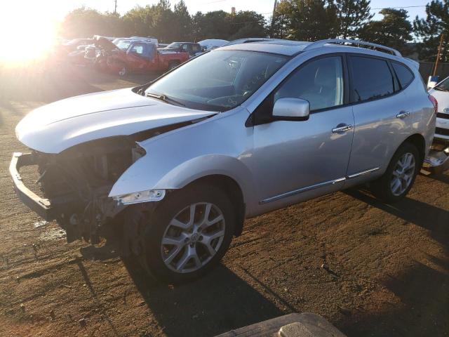 JN8AS5MV7BW662227 - 2011 NISSAN ROGUE AW S SILVER photo 1