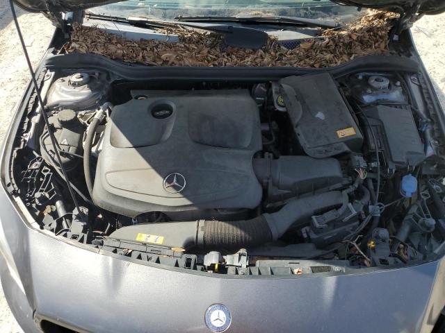 WDDSJ4GB4EN149614 - 2014 MERCEDES-BENZ CLA 250 4MATIC GRAY photo 11
