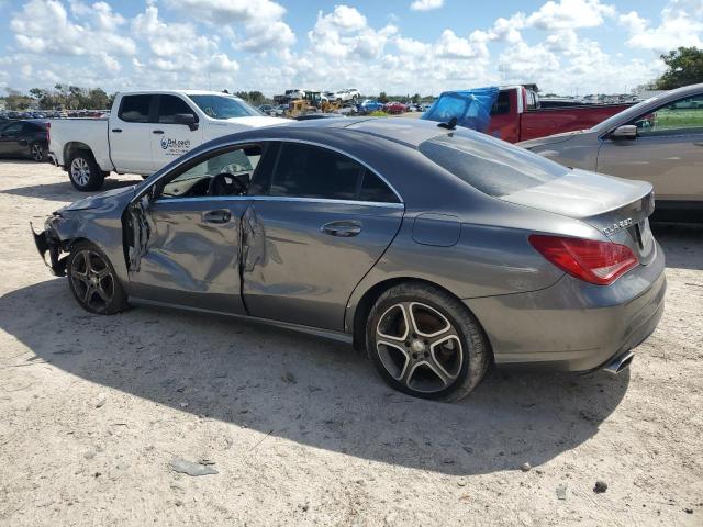WDDSJ4GB4EN149614 - 2014 MERCEDES-BENZ CLA 250 4MATIC GRAY photo 2