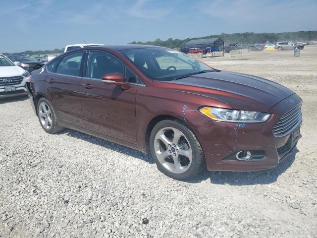 3FA6P0H98FR113699 - 2015 FORD FUSION SE BURGUNDY photo 4