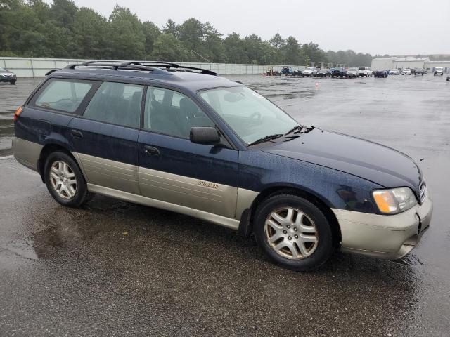 4S3BH675017611676 - 2001 SUBARU LEGACY OUTBACK AWP 蓝色 照片 4