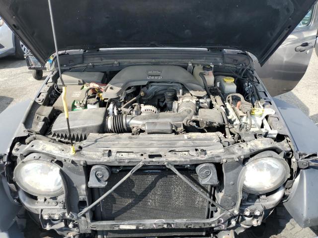 1C4HJXDG6KW629567 - 2019 JEEP WRANGLER UNLIMITED SPORT Մոխրագույն լուսանկար 12