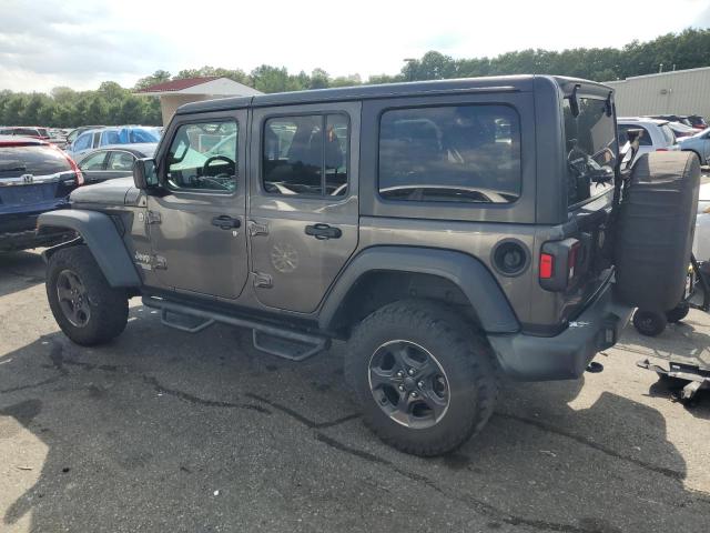 1C4HJXDG6KW629567 - 2019 JEEP WRANGLER UNLIMITED SPORT Մոխրագույն լուսանկար 2