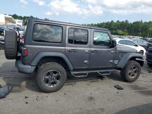 1C4HJXDG6KW629567 - 2019 JEEP WRANGLER UNLIMITED SPORT Մոխրագույն լուսանկար 3