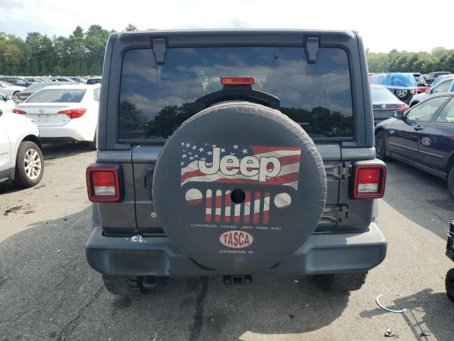 1C4HJXDG6KW629567 - 2019 JEEP WRANGLER UNLIMITED SPORT Մոխրագույն լուսանկար 6