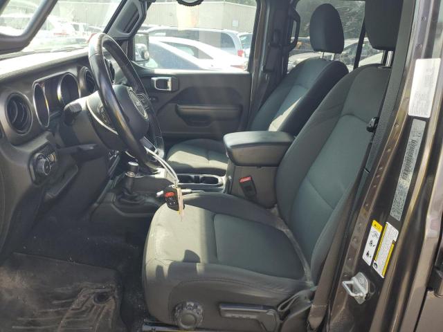 1C4HJXDG6KW629567 - 2019 JEEP WRANGLER UNLIMITED SPORT Մոխրագույն լուսանկար 7