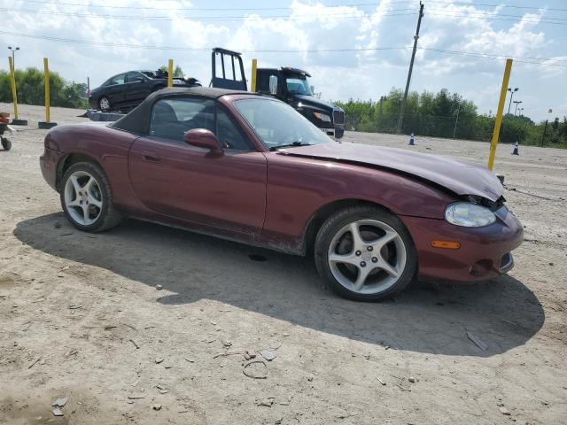JM1NB353930312259 - 2003 MAZDA MX-5 MIATA BASE PURPLE photo 4