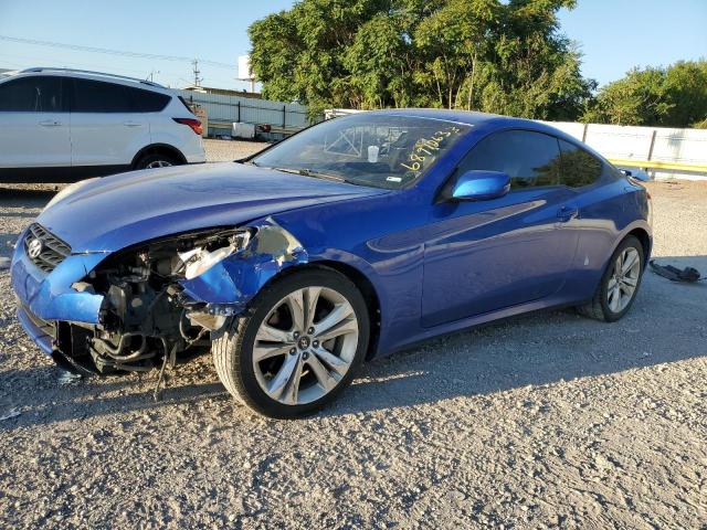 KMHHU6KH3AU006961 - 2010 HYUNDAI GENESIS CO 3.8L BLUE photo 1