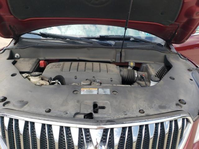 5GAKVBKD7FJ280123 - 2015 BUICK ENCLAVE 勃艮第红 照片 12