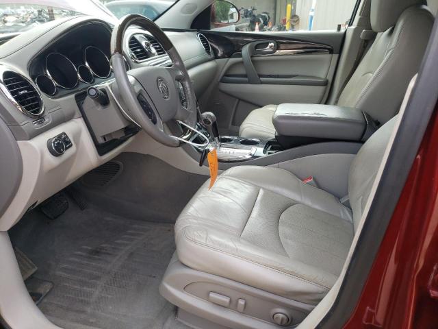 5GAKVBKD7FJ280123 - 2015 BUICK ENCLAVE 勃艮第红 照片 7