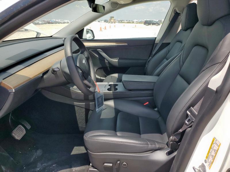 7SAYGDEE1NA010877 - 2022 TESLA MODEL Y WHITE photo 7