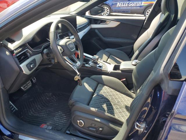 WAUB4CF5XNA004184 - 2022 AUDI S5 PRESTIGE 蓝色 照片 7