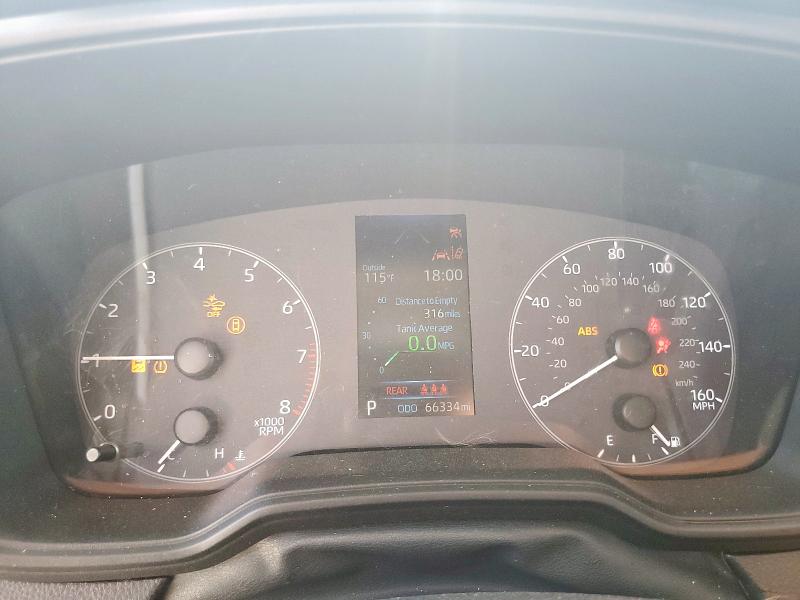 5YFB4MDE8PP032284 - 2023 TOYOTA COROLLA LE WHITE photo 9