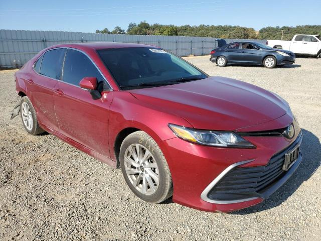 4T1C11BK2NU059674 - 2022 TOYOTA CAMRY LE 红色 照片 4