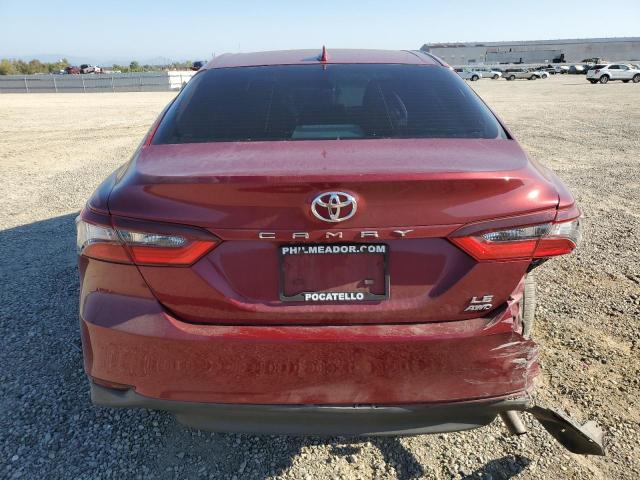 4T1C11BK2NU059674 - 2022 TOYOTA CAMRY LE 红色 照片 6