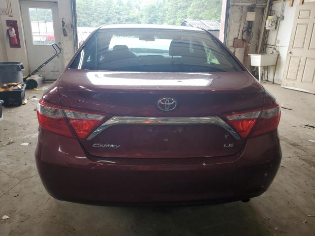4T1BF1FK0GU517156 - 2016 TOYOTA CAMRY LE 勃艮第红 照片 6
