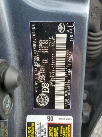 2T1BURHE5HC962023 - 2017 TOYOTA COROLLA L Көк фото 13