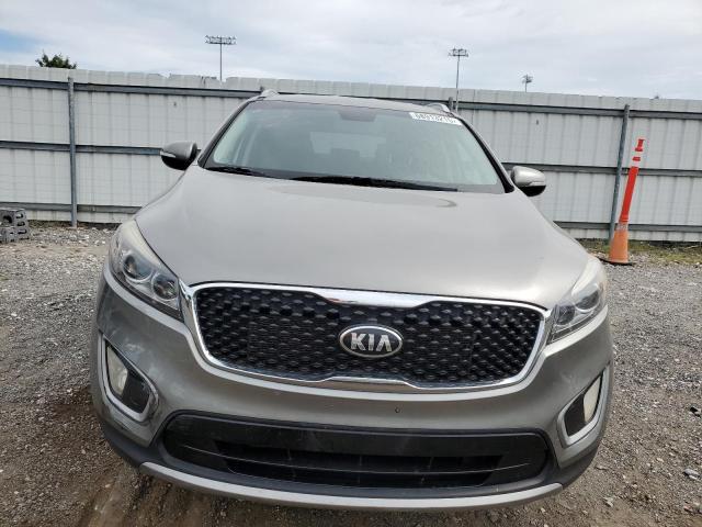 5XYPH4A57JG395461 - 2018 KIA SORENTO EX ნაცრისფერი ფოტო 5