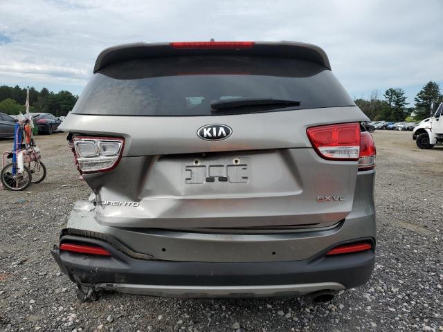 5XYPH4A57JG395461 - 2018 KIA SORENTO EX ნაცრისფერი ფოტო 6