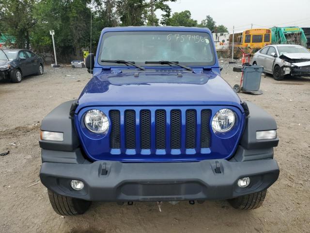 1C4GJXAN9JW316512 - 2018 JEEP WRANGLER SPORT BLUE photo 10